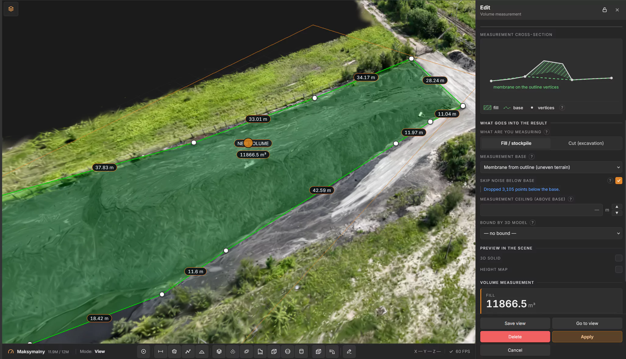 How to Measure Stockpile Volume from a 3D Scan